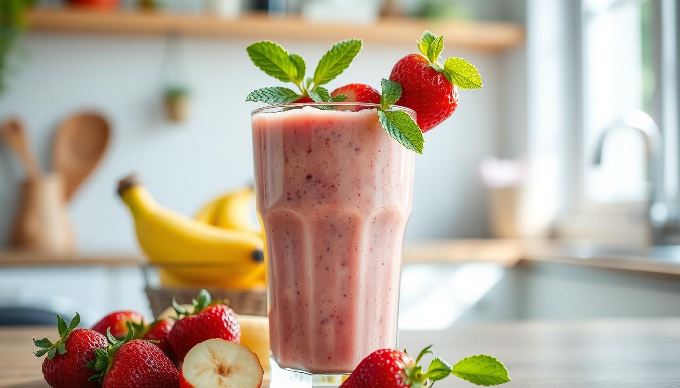 Strawberry Banana Smoothie Recipe Without Yogurt