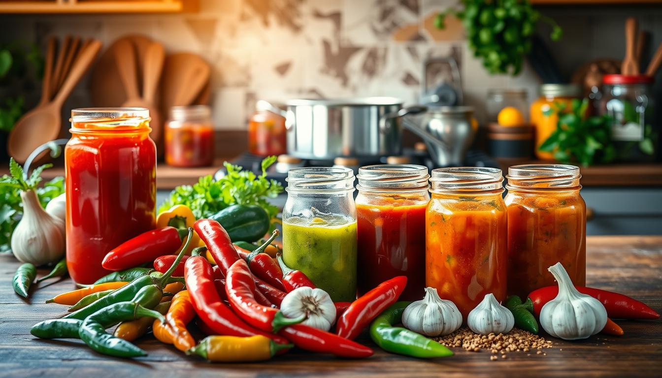 Hot Sauce Recipe for Canning